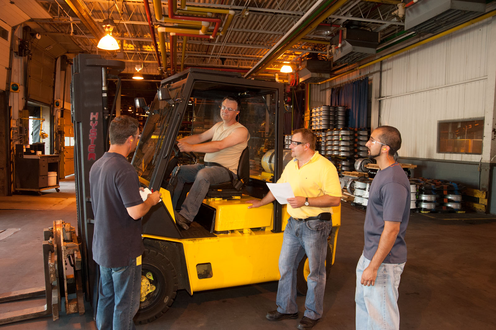 Safe Operation of a lift truck training OSG